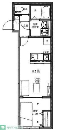 KEIAI RESIDENCE せんげん台Vの物件間取画像